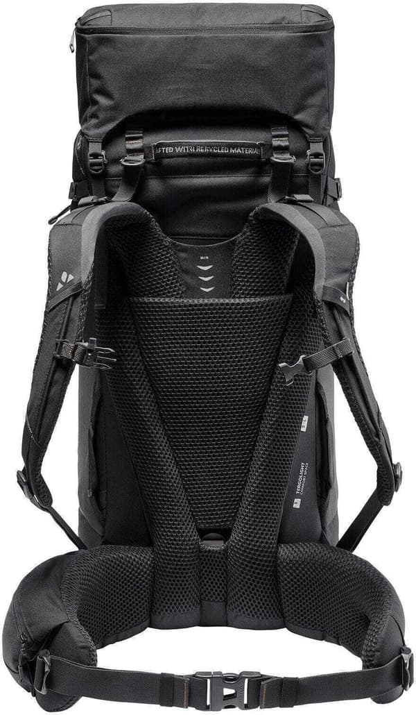 Vaude Astrum EVO 60 + 10 ryggsäck, svart