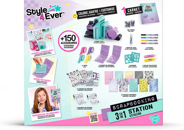 STYLE 4 EVER 3-i-1 dekorationsstudio pysselset