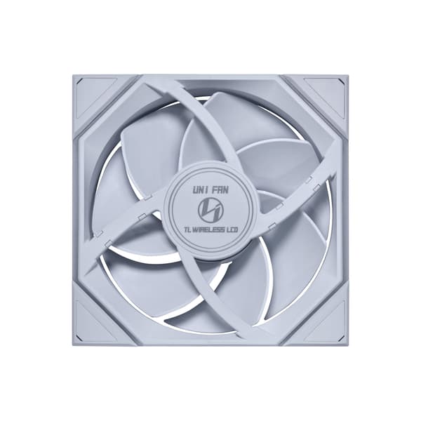 Lian Li UNI FAN TL-LCD Wireless Reverse 140 fläkt, vit