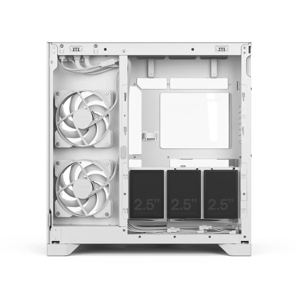 Fractal Design Pop 2 Vision ATX-chassi, vit RGB