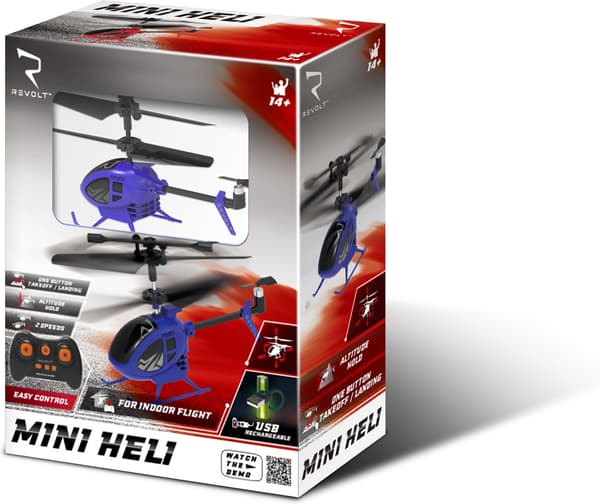REVOLT Mini Heli fjärrstyrd helikopter
