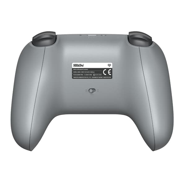 8BitDo 64 Bluetooth-spelkontroll, grå, Switch / PC