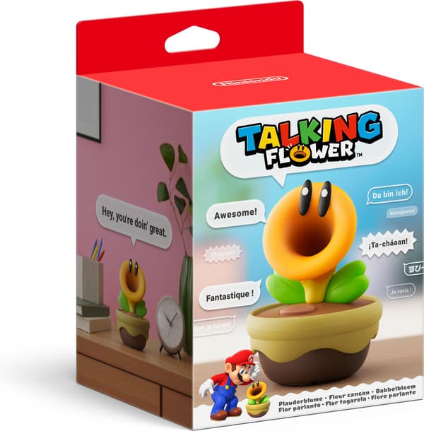Nintendo talande blomma