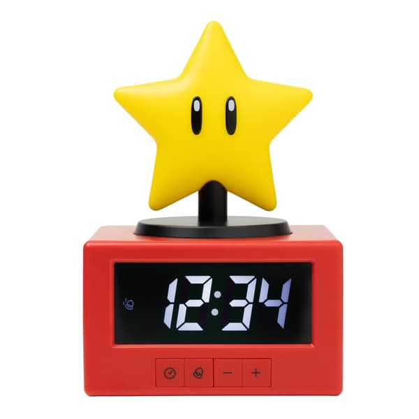 Paladone Super Mario Stjärna väckarklocka