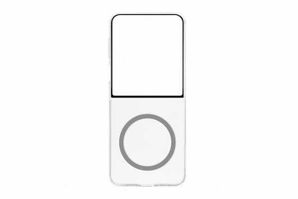Samsung Z Flip7 Clear Magnet Case skyddsfodral