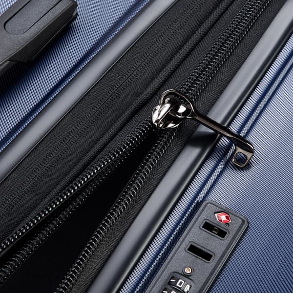 Delsey Elegance Expanderbar 76 cm resväska, blå