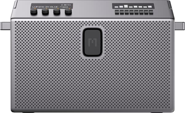 Mondo Speaker -Bluetooth-högtalare, silver/svart