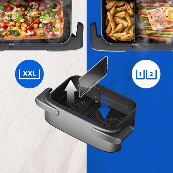 Philips 5000-serien NA565/02 Megabasket airfryer