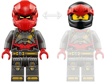 LEGO Ninjago 71870 – Dubbla titanrobotar