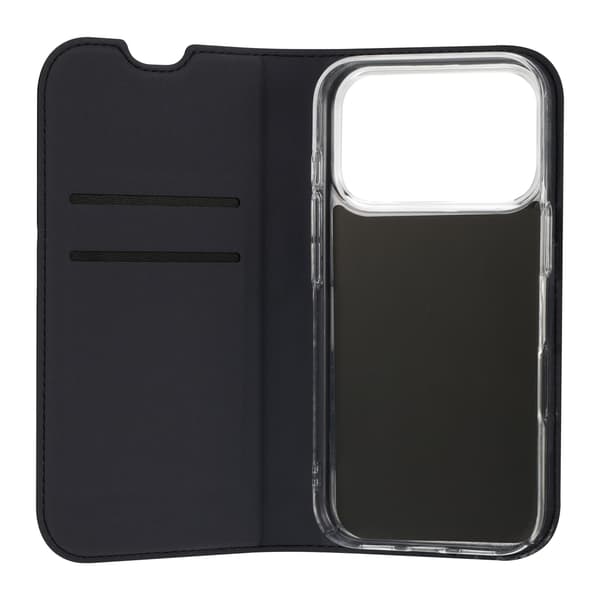 FoneKit BookCase skyddsfodral, iPhone 17 Pro Max, svart