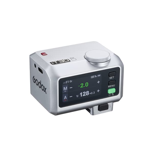 Godox iT30Pro N Silver iFlash TTL batteriblixt