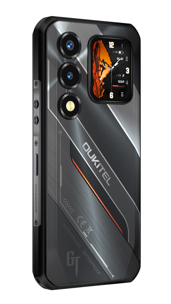 Oukitel WP66 smartphone, 12 + 512 GB, svart