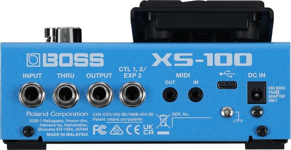Boss XS-100 Poly Shifter pedal