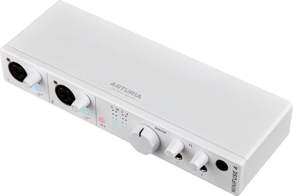 Arturia Minifuse 4 ljudkort USB-C, vit