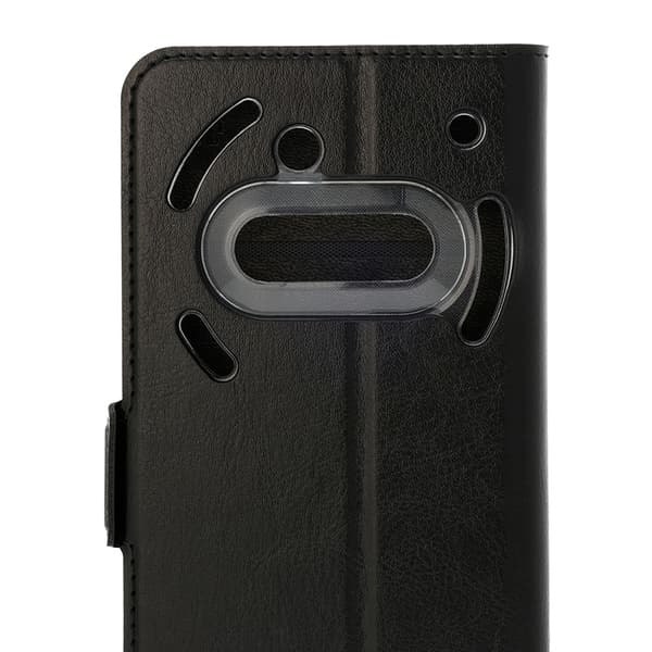 Wave Book Case, Nothing Phone (3a), svart