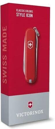 Victorinox Classic SD Style Icon -multiverktyg, röd