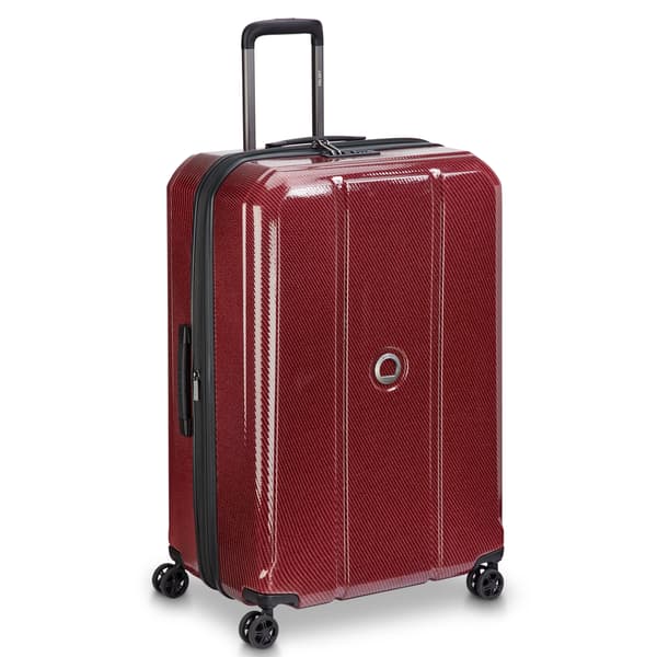 Delsey Helium Ultimate Expanderbar 76 cm resväska, röd