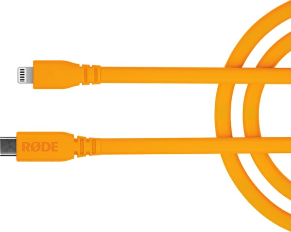 Rode SC19-kabel, USB-C - Lightning, 1,5 m, orange