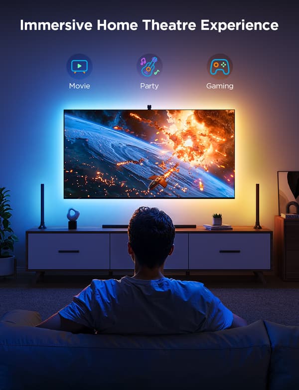 Govee TV Bakgrundsbelysning 3 Lite Kit smart belysningsset
