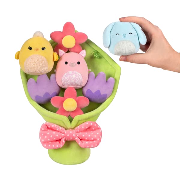Squishmallows Micromallows vårbukett med mjukisdjur