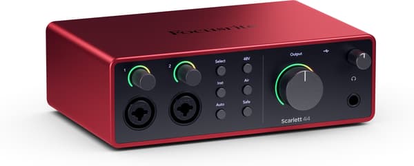 Focusrite Scarlett 4i4 (4:e generationen) ljudkort