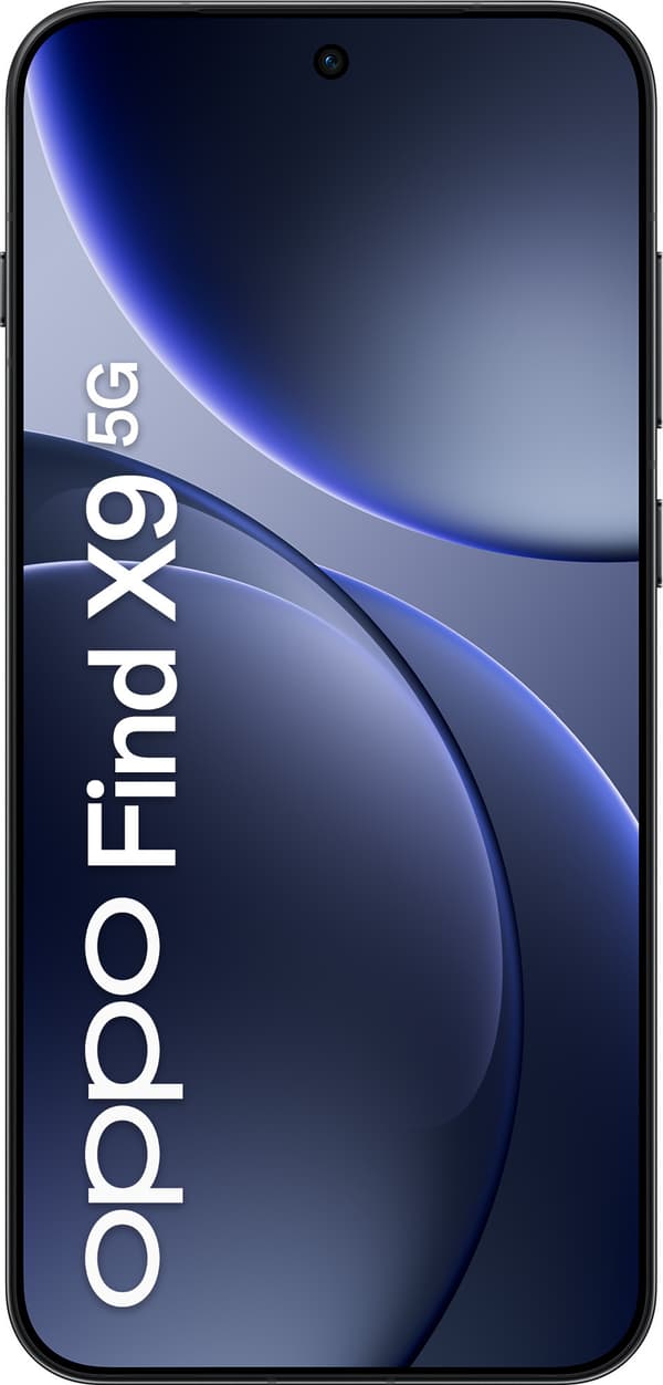 OPPO Find X9 5G-telefon, 512/12 GB, Space Black