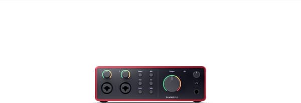 Focusrite Scarlett 4i4 (4:e generationen) ljudkort