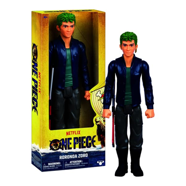 One Piece Zoro stor actionfigur, 30 cm