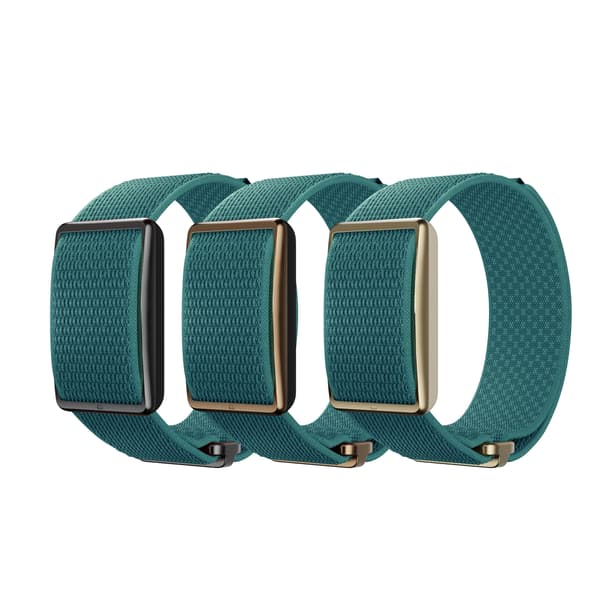 Polar Loop armband, S-L, turkos