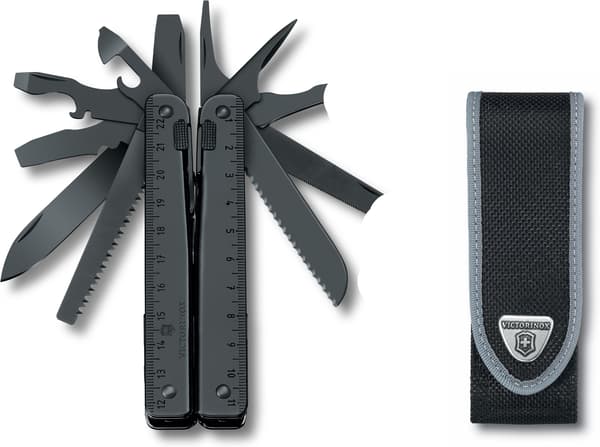 Victorinox SwissTool Burnished multiverktyg, svart