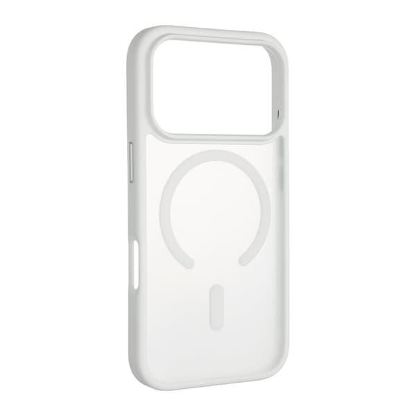 FoneKit MagSafe Soft Touch skyddsfodral, iPhone 18 Pro Max / 17 Pro Max, vit