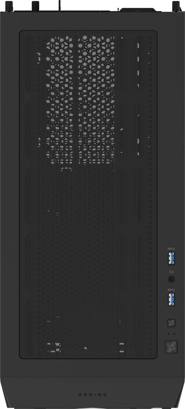 GIGABYTE C102 GLASS mATX chassi, svart
