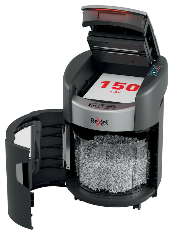 Rexel ShredMax 150M automatisk dokumentförstörare, P5