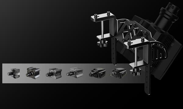 Moza Racing Clamp för TSW Truck Wheel -bordsfäste