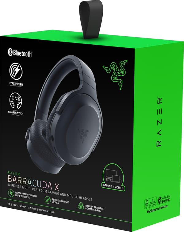 Razer Barracuda X (2022) gaming-headset, svart
