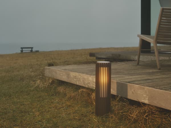 Nordlux Aludra Seaside 45 pollareljus, brun