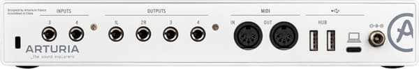 Arturia Minifuse 4 ljudkort USB-C, vit