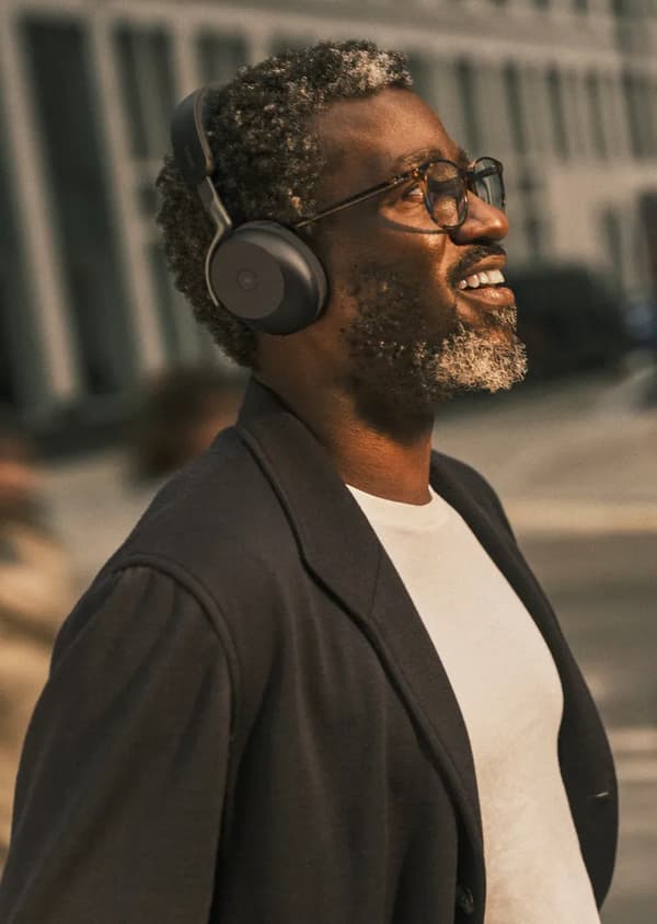Jabra Evolve3 75 LINK390A trådlöst headset, MS, svart