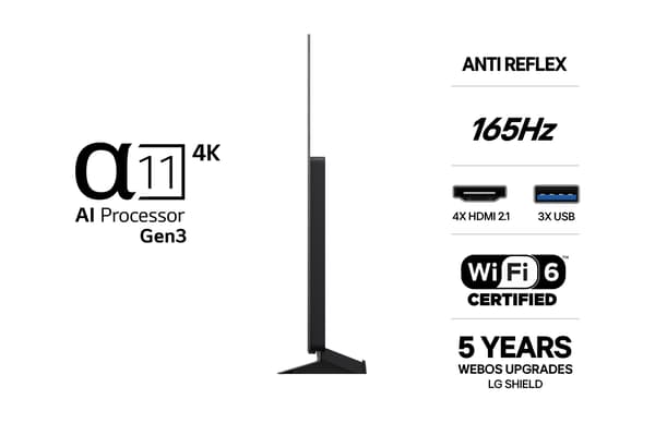 LG 77" OLED evo C6 – 4K TV (C64)