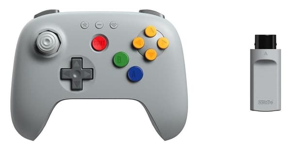 8BitDo 64 trådlös 2.4G spelkontroll