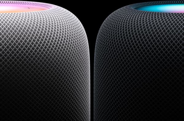 Apple HomePod smart högtalare, midnatt (MQJ73)