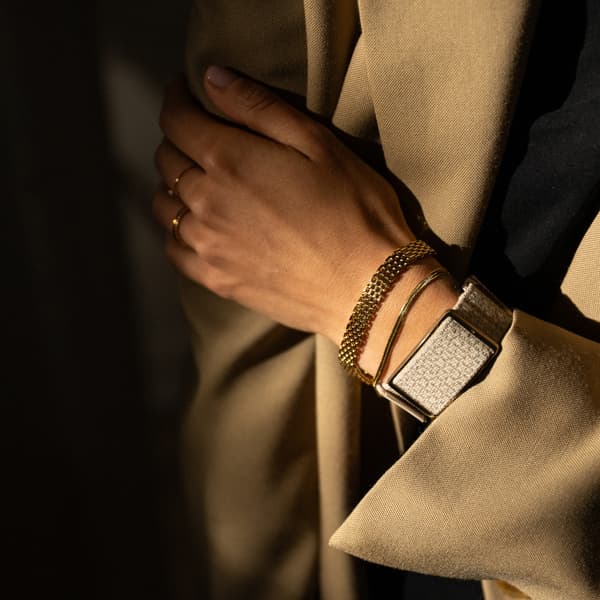 Polar Loop aktivitetsarmband, S-L, sand