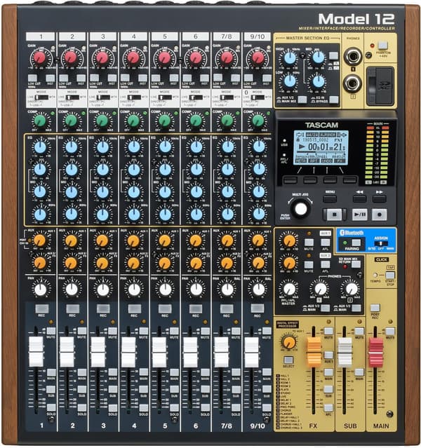 Tascam Model 12 digital-mixer