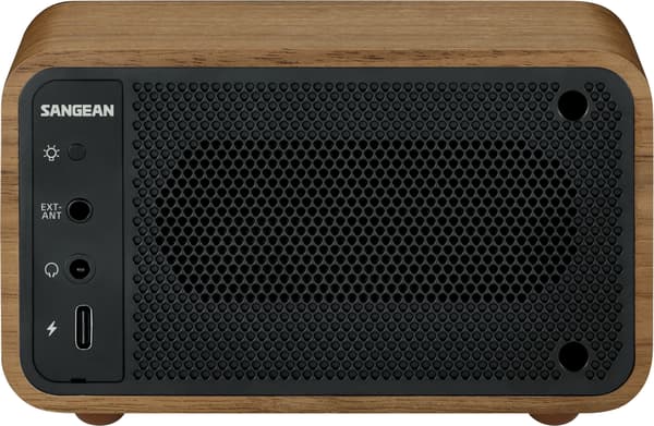 Sangean WR-8 FM-radio med Bluetooth, valnöt