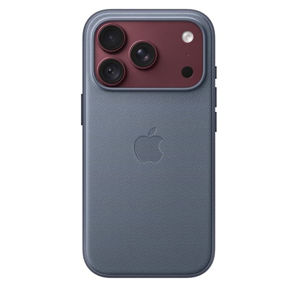 Apple iPhone 18 Pro TechWoven-fodral med MagSafe, ljus denim