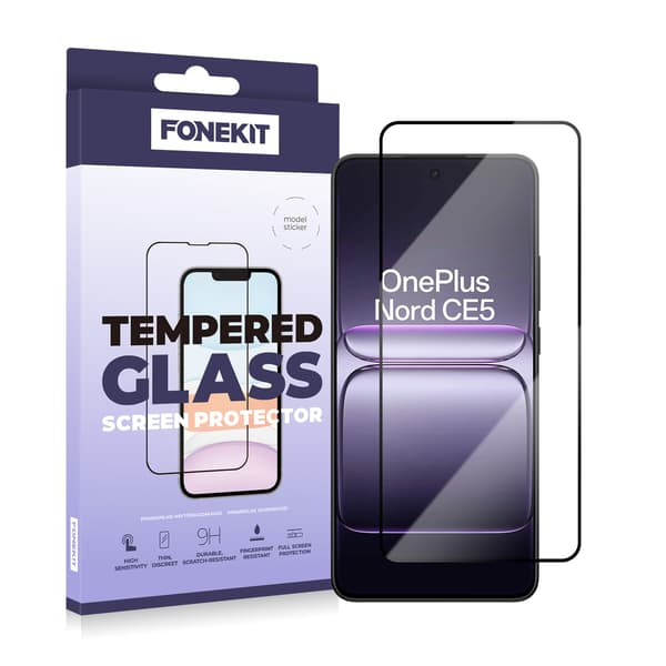 FoneKit Full Cover pansariglas, OnePlus Nord CE5