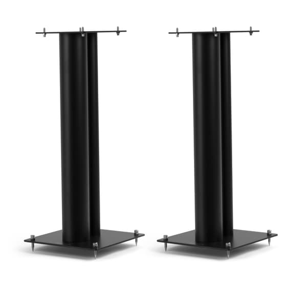 Norstone Stylum 2 högtalarstativpar, svart satin