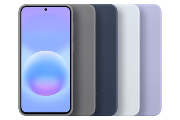 Samsung A57 Silikonskal skyddsfodral, mörkblå