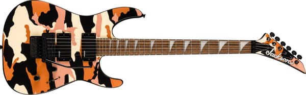 Jackson X Series Soloist SLX DX Camo elgitarr, Butterscotch Camo