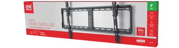 One For All WM4625 Solid väggfäste med lutning för 32–90" TV-apparater